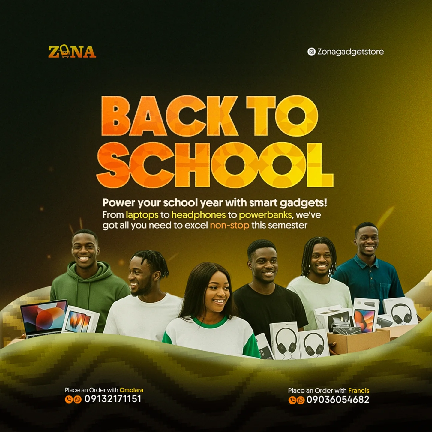 Premium social media campaign designed to reposition a growing gadget retailer through bold visuals, stronger brand consistency, and product-focused storytelling